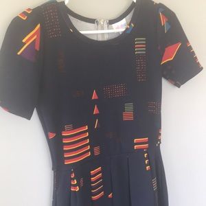 XS Lularoe Amelia Dress